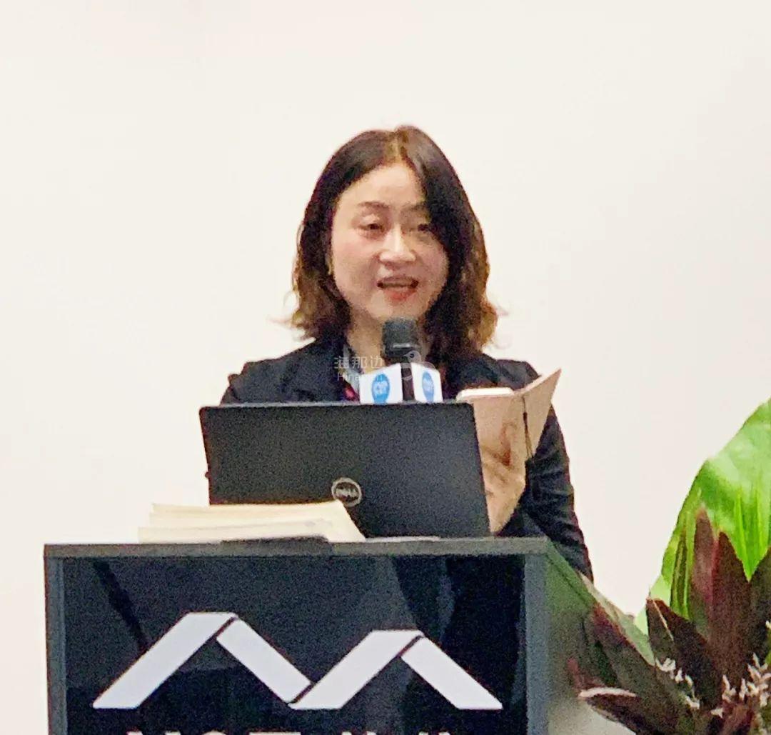 中国美术学院澳大利亚校友会副会长宋瑾介绍了她于今年4月9日赴中国