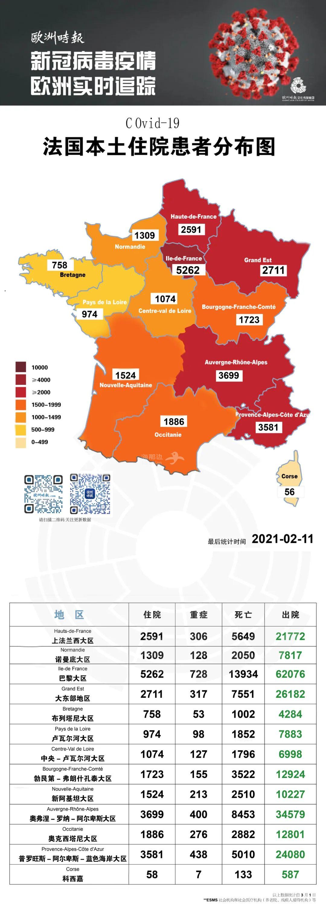 法国疫情地图图片