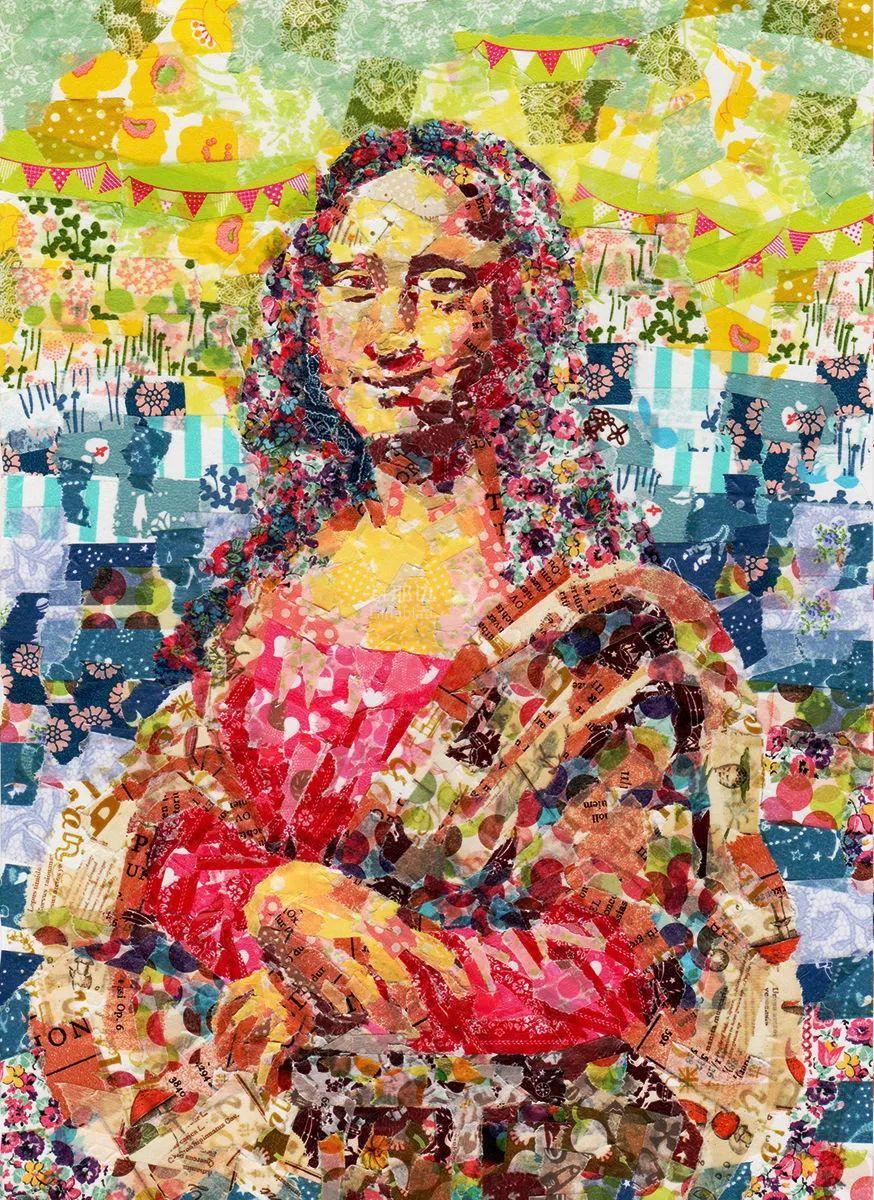日本90后女生辞掉工作用450卷胶带手撕世界名画