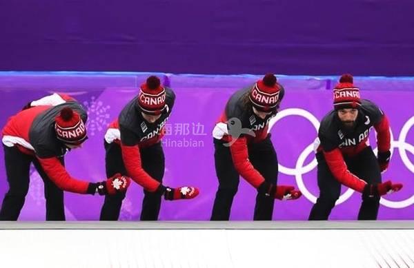  加拿大队清扫领奖台！讽韩国冬奥会很脏？��国网友：太解气了